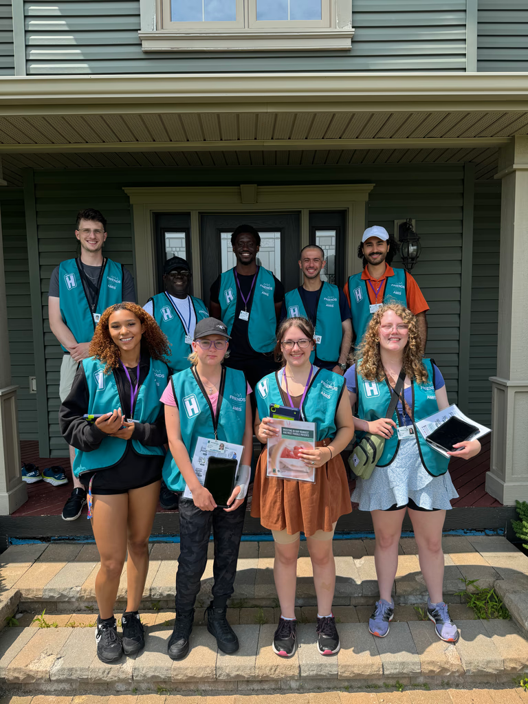 Atlas Venture Group team members in the field